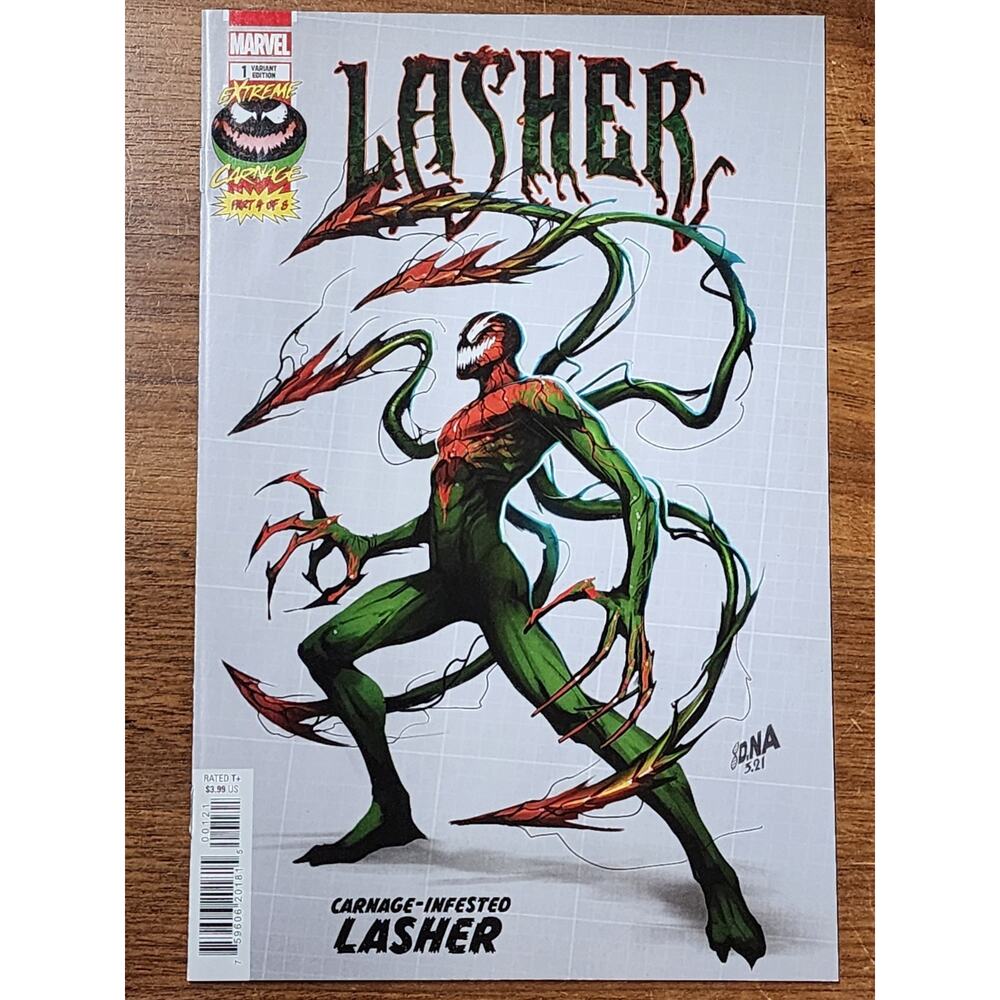 Extreme Carnage: Lasher (2021 Marvel) #1B David Nakayama Limited 1:10 VG/F